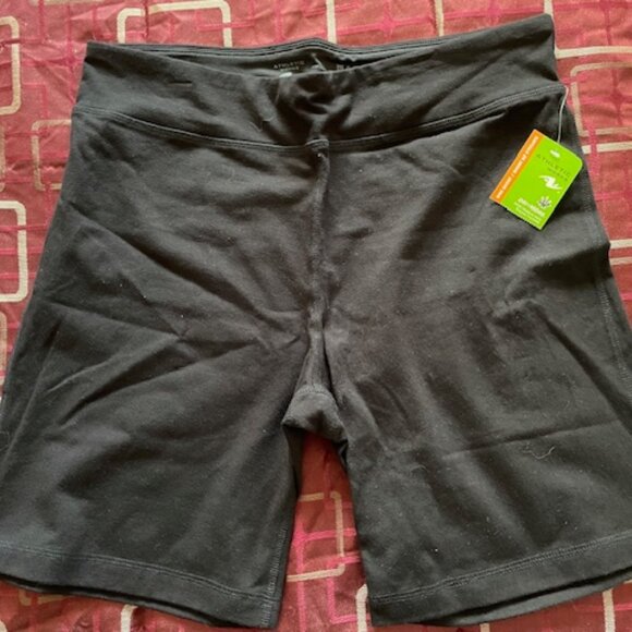 Athletic Wear Women’s Black Bike Shorts – NWT  - size XL - Picture 1 of 5